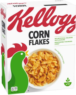 Kelloggs Corn Flakes 375g, 4pcs
