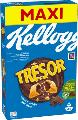 Kelloggs Tresor Milk Choco 620g