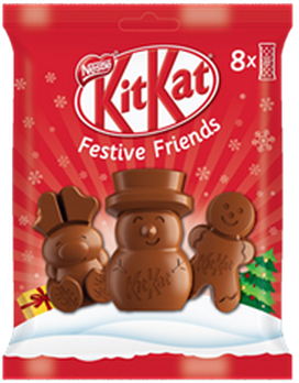 Nestle Christmas Kitkat Festive Friends 65g