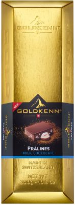 Goldkenn Goldbar Milk Pralines 300g