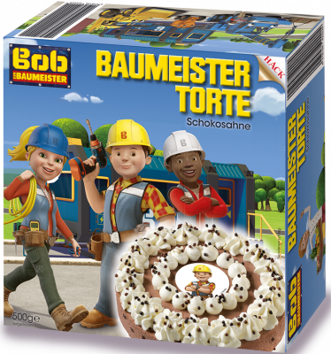 Mattel Bob der Baumeister Schoko-Sahnetorte 500g