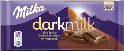 MDLZ DE Milka Dark Milk Kakao Splitter 85g, 16pcs