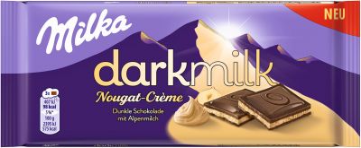 MDLZ DE Milka Darkmilk Nougat-Crème 85g
