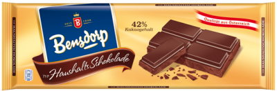 Mondelez DE Bensdorp Haushalts  Schokolade 250g