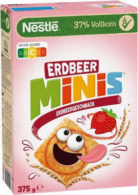 Nestle Cerealien Erdbeer Minis 375g, 7pcs