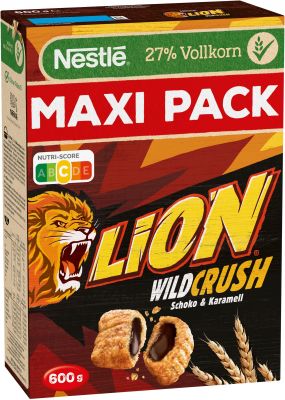Nestle Cerealien Lion WildCrush Maxi Pack 600g, 6pcs
