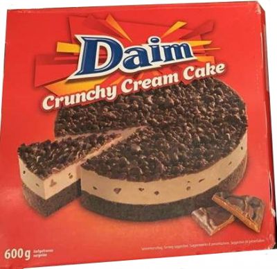 Daim Crunchy Cream Cake 600g