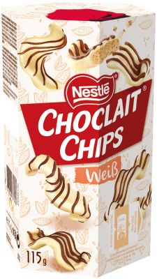 Nestle Choclait Chips White 115g