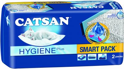 Catsan Hygiene Plus Smart Pack 2 x 4 L