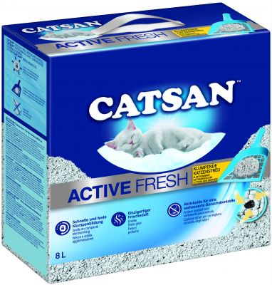 Catsan Active Fresh Klumpstreu 8 L
