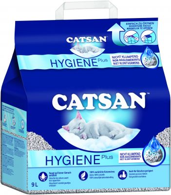 Catsan Hygiene Plus Katzenstreu 9 L