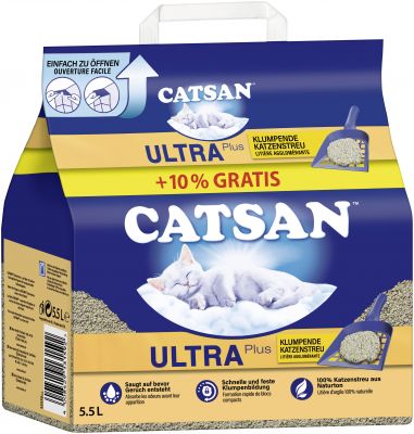 Catsan Limited Ultra Plus Klumpende Katzenstreu 5 L + 10%