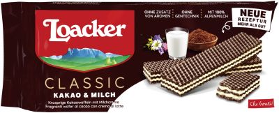 Loacker Ver.2 Classic Cocoa & Milk 135g