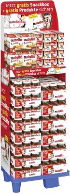 FDE Limited Nutella, Display, 320pcs Powerbrand Sommer-Promotion