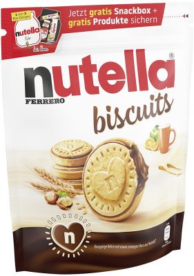 FDE Limited Nutella biscuits 304g Nutella Powerbrand Sommer-Promotion