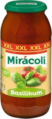MDE Mirácoli Pasta-Sauce XXL Basilikum 750g, 706ml
