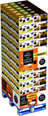 Nestle Limited Nescafe Dolce Gusto 4 sort Promotion + 2, Display, 240pcs