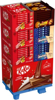 Nestle KitKat Lion Smarties, Display, 102pcs