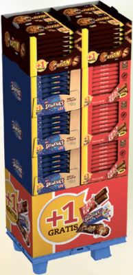 Nestle Limited KitKat Lion Smarties Mini, Display, 134pcs Promotion +1