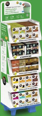 Nestle Nescafé Dolce Gusto + Starbucks + Dallmayr 16 sort, Display, 120pcs