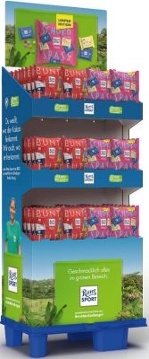 Ritter Sport Limited Mini 200g 2 sort, Display, 108pcs