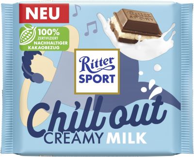 Ritter Sport Limited Creamy Milk Tafel 100g