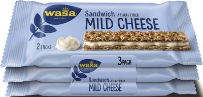 Wasa Sandwich Mild Cheese 90g