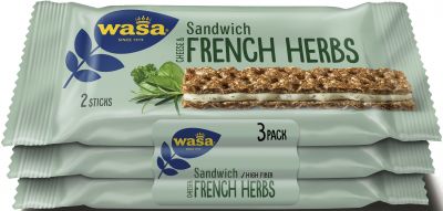 Wasa Sandwich Cheese&French Herbs 90g