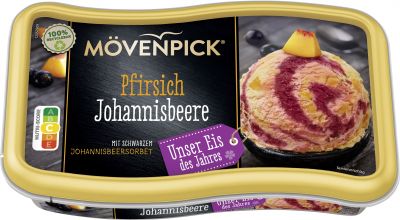Nestle Mövenpick Pfirsich Johannisbeere 850ml