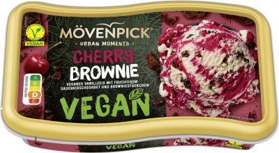 Nestle Mövenpick Cherry Brownie Vegan 800ml