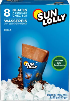 SunLolly Ice Cola 8er 520g