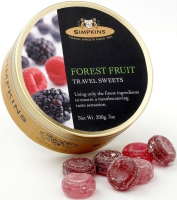 Simpkins Forest Fruit Travel Sweets 200g