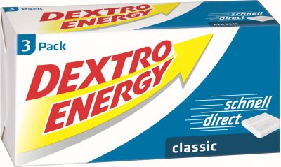 Dextro Energy - Classic, 3-Pack, 138g, 40pcs