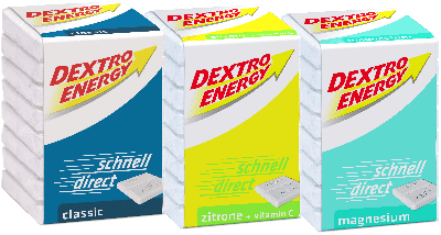 Dextro Energy - 3 sort, Display, 180pcs