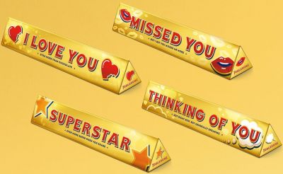Toblerone ITR - Gold Messages 360g
