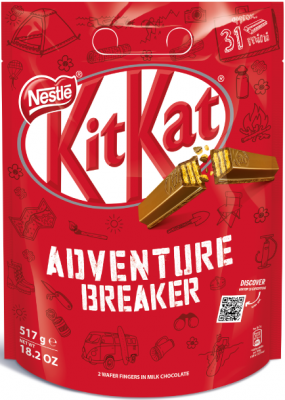 Nestle ITR - Kitkat Sharing Bag Travel Break 517g