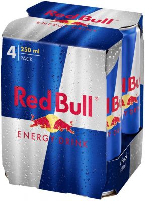Red Bull Energy Drink 4x250ml
