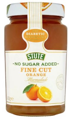 Stute Diabetic Fine Cut Orange Marmalade, 430g