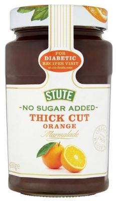 Stute Diabetic Thick Cut Orange Marmalade, 430g