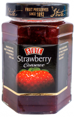Stute Strawberry Conseve (Extra Jam), 340g