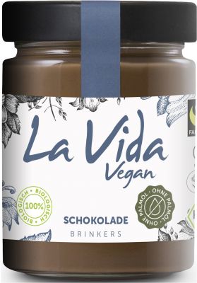 Brinkers La Vida Vegan Bio Schokoladencreme 270g