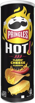 Pringles DE Hot Flamin' Cheese 160g