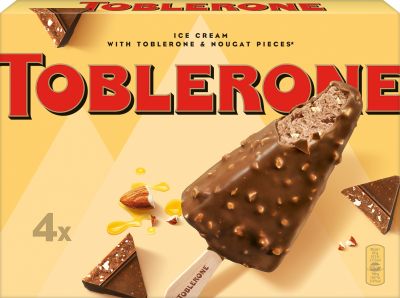 Mondelez Toblerone Chocolat Nougat Honey Stix 4x90ml