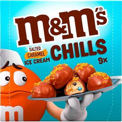 Mars M&M´s Chills Salted Caramel 9pcs 117g
