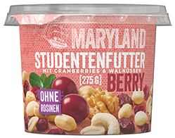 Maryland Maryland Nuss-Frucht-Mischung mit Cranberries 275g