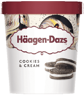 Haagen-Dazs Cookies & Cream 460ml