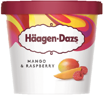 Haagen-Dazs Mango & Raspberry 460ml