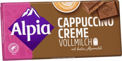 Alpia Tafeln Cappuccino Creme 100g