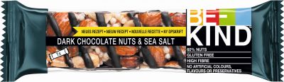 BE-KIND Dark Chocolate Nuts & Sea Salt 40g