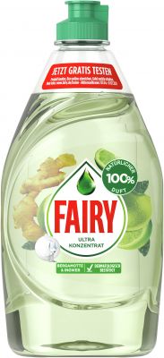 Fairy Handspülmittel Naturals Bergamotte Ingwer 430 ml